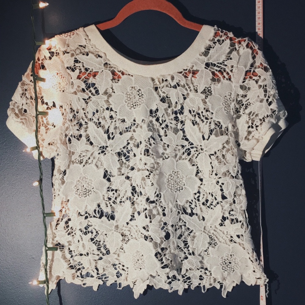 Lace Lovely Seethru💕 Shirt